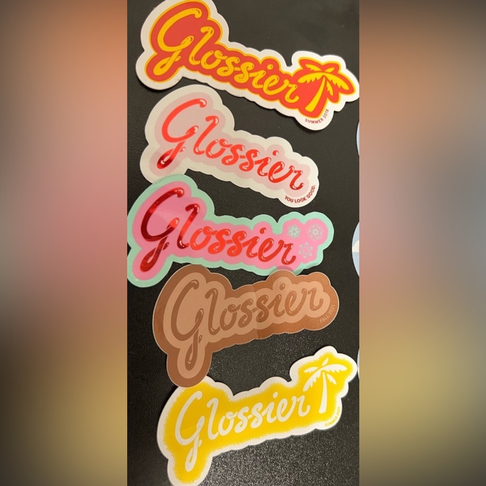Glossier Sticker Bundle